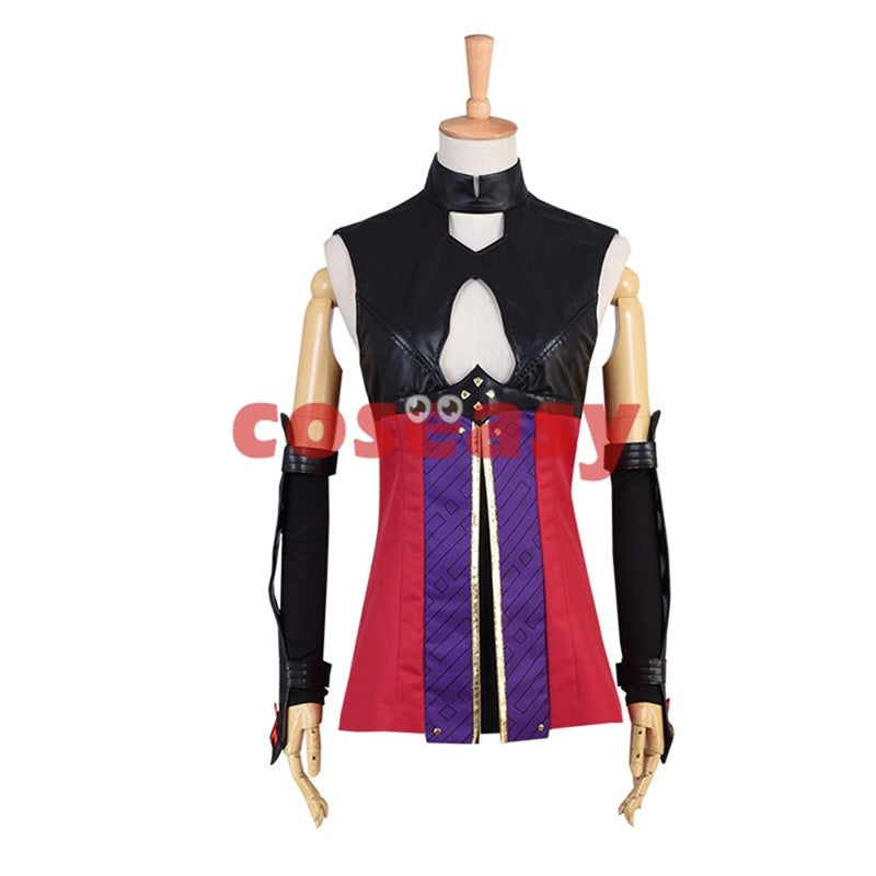 Fate Grand Order FGO Sakura Saber Okita Soji Cosplay Costume with Coat