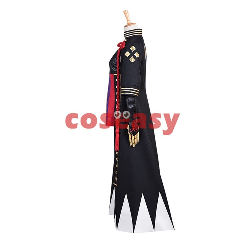 Fate Grand Order FGO Sakura Saber Okita Soji Cosplay Costume with Coat