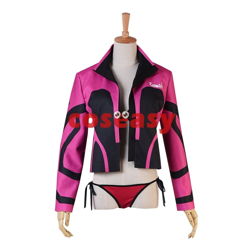 Fate Grand Order FGO Fate/Apocrypha Saber Mordred Cosplay Swimsuit with Coat