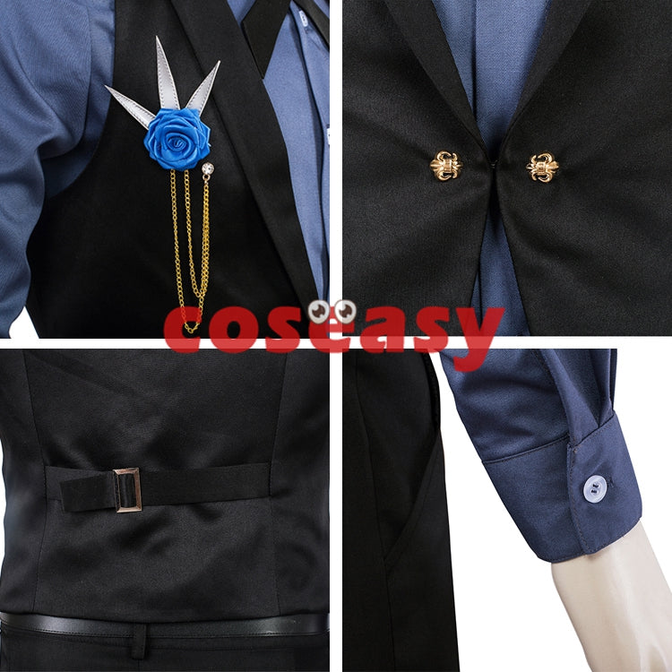 Fate Grand Order FGO Fate /Extra CCC Lancer Karna Cosplay Costume