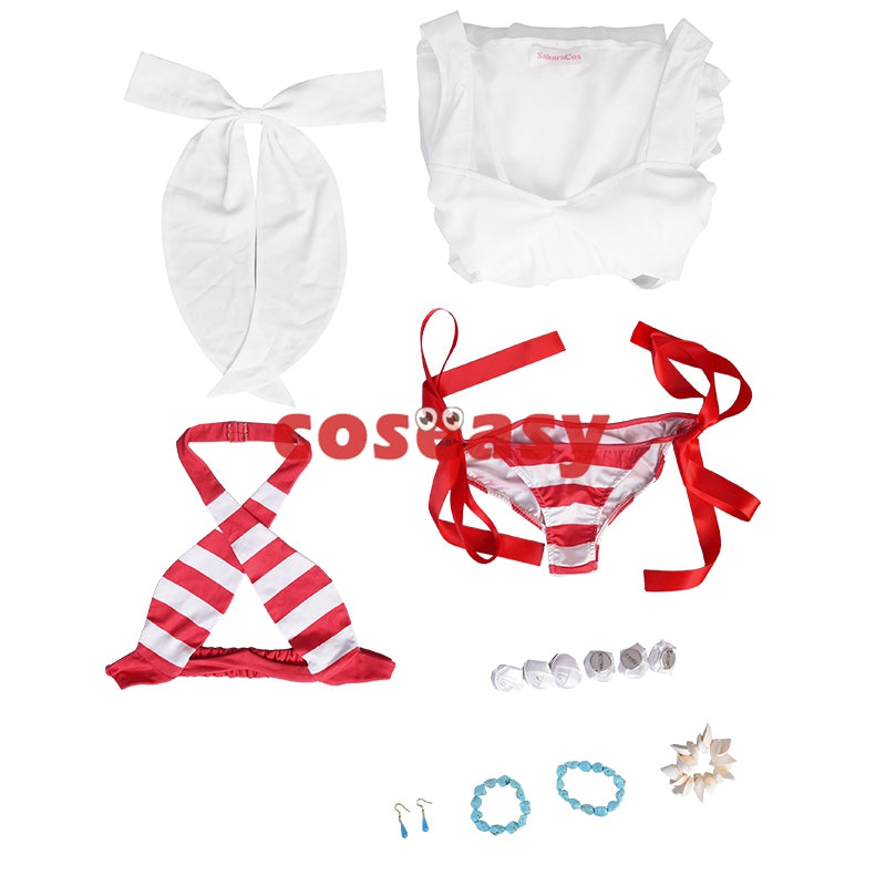 Fate Grand Order FGO Nero Claudius Cosplay Costume Fate Stay Night Nero's Swimsuit